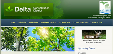 delta conservation web project